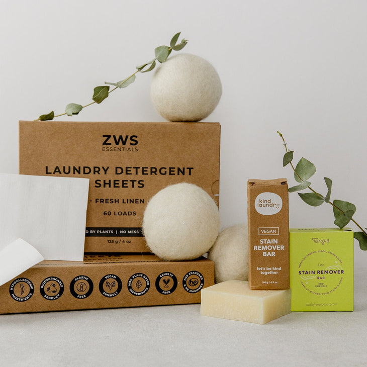 ZWS Essentials ZWS Essentials Plastic Free Laundry Detergent Sheets