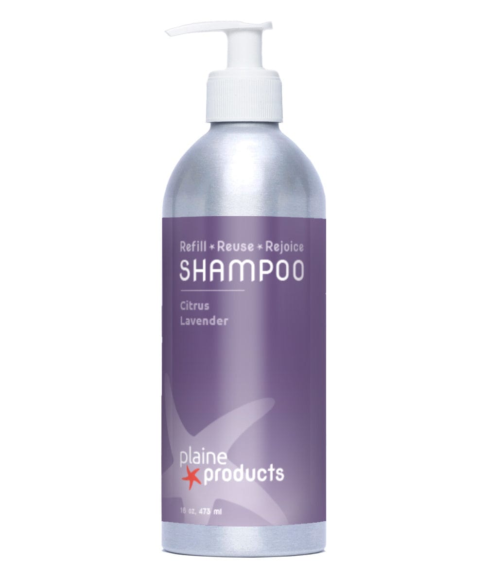 Plaine Products Citrus Lavender / With Pump Refillable Shampoo